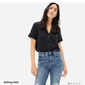 Everlane Silk Notch T-shirt
